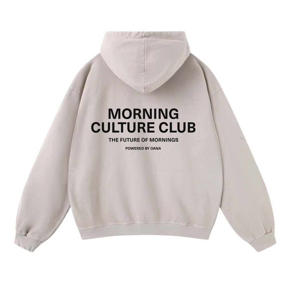 Hoodie MCC - Washed Grey