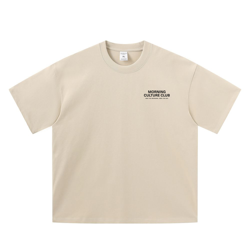 T-Shirt MCC - Beige met mouwen